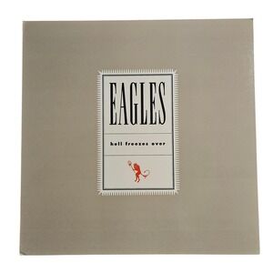 Eagles Hell Freezes Over 1994 Promo Flat Album Poster 12x12 Geffen Records